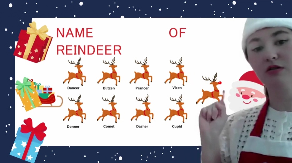 X’masオンラインクッキング第二弾『大人気メロディ先生と英語でサンタさんにクリスマスクッキーを作ろう！』